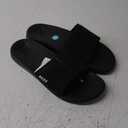REEF Men's One Slide Sandal, (11, Black)