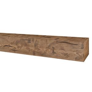 Hand Hewn Faux Wood Mantels 