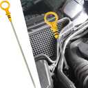12610053 Engine Oil Dipstick Indicator, Compatible with Chevrolet GMC Cadillac Hummer Isuzu Engine Oil Fluid Level Dip Stick Replaces 8125748880 917-377