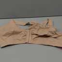 Glamorise Women's Plus Size Front-Closure Cotton T-Back Wirefree #1908 XL