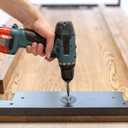 2 x 200 Pcs Foam Board Fasteners Kit, Foam Board Fasteners Washers Installation, 1-1/8 Inch Metal Washers and Stainless Steel Screws for Fixing Fastening Installation, Fastener Kit Board Hardware Set