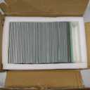 Lovdeco Mirror Subway Tile, Beveled Mirror Backsplash 3x6 Inch for Kitchen Bathroom Wall (40 Pcs, 5 SQ.FT) (Silver)