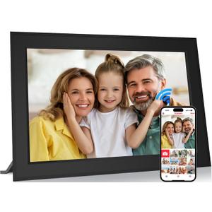 Frameo 10.1 Inch Digital Picture Frames Smart WiFi Digital Photo Frame with 1280x800 IPS Touch Screen HD, 32GB Memory, Auto-Rotate, Wall Mountable, Share Moments Instantly via Frameo App from Anywhere