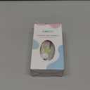 Baby Nail Trimmer Electric, FANSIDI Baby Nail File Infant Nail Clippers with 10 Grinding Pads 8 Sandpapers for Newborn Infant Toddler or Adults Toes Fingernails Care - AA Battery Operated (White/Pink)