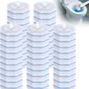 50 Count Toilet Brush Refills,Toilet Refill Pads,Disposable Toilet Brush Heads Compatible with Most Toilet Wand Refills for Home and Bathroom Cleaning