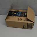 SEETOOOGAMES 200 Pieces 11.5g Clay Composite Dice Striped Casino Poker Chips- 4 Colors (Red, Green, White and Blue)