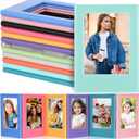 24 Pack Magnetic Picture Frame, Mini Picture Magnets 2.5x3.5 inches Picture Frame for Refrigerator, Wallet Size Magnetic Photo Frames, Magnetic Photo Frames for Refrigerator, School, Office