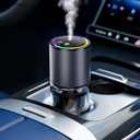 Car Air Freshener, Smart Car Air Freshener, RGB Music Syncing Light, Diffuser 150ml Capacity for 6 Months, Auto On/Off, Three Adjustable Modes (Cologne)