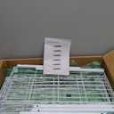 GIOTORENT 6-Tier Storage Shelves Standing Shelving Metal Units, Adjustable Height Wire Shelf Display Rack for Pantry Laundry Bathroom Kitchen 16.6 x 11.8 x 63, White