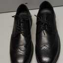 Men's Casual Oxfords Wingtip Business Formal Dress Shoes DS22 Black 11
