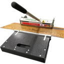 13" Pro SPC, LVP, LVT, WPC, RVP, VCT, PVC and Rigid Core Vinyl Flooring Cutter LVT-330; Cuts up to 5/16" (8mm) thick ! (Blackred)