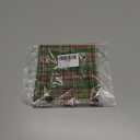 Christmas Dog Bandanas Boy Girl Green Lattice Cotton Washable Dog Scarf Adjustable Pet Bib Scarves for Small Medium Large Dogs S