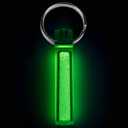 GEAR AID Ni Glo 2 UV Rechargeable Glowing Keychain Multi-Purpose Glow-in-the-Dark Accessory for Camping