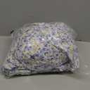 Amazon Basics Lightweight Super Soft, Breathable Easy Care Microfiber 4 Piece Bed Sheet Set with 14-Inch Deep Pockets - King, Blue Floral