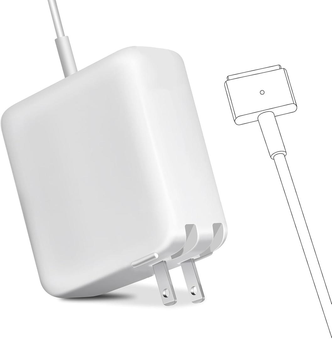 Mac Book Pro Charger 85W(T-Tip) Power Adapter, Replacement for Mac Book Air/Pro with 13/15-inch Retina Display-(Between 2012-2017)