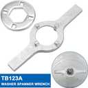 AMI PARTS TB123A Washing Machine Spanner Wrench Fit for G-E Whirl-pool Washer Parts, 1-11/16 Inch tub nut wrench Replaces TB123B ERTB123A AP6832671 AP4503397