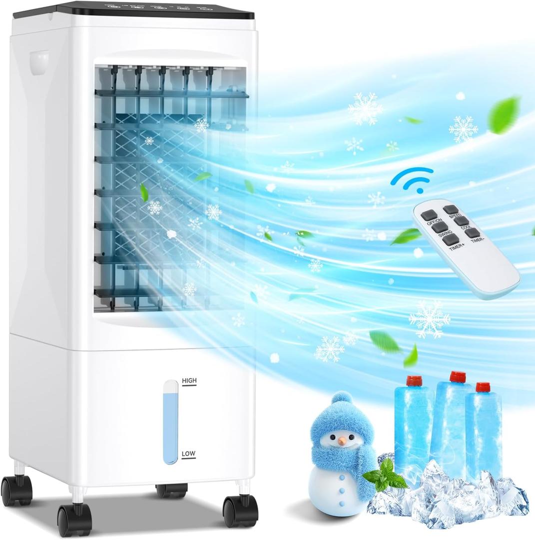 Cixi Biaowang BW-102YF Portable Air Conditioner, 3-IN-1 Evaporative Swamp Air Cooler 8L