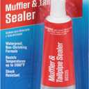 Permatex 80335 Muffler and Tailpipe Sealer, 3 oz., Plastic, 1 Count (Pack of 1)