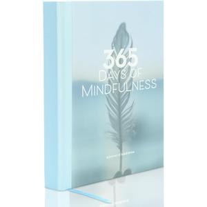 365 Day Mindfulness Journal, Daily Prompts Guided Notebook for Self Discovery Thoughtful Diary