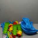 CozyBomB Water Table for Toddlers 3-5 | Outdoor Toys Water Play Table, Magnetic Fishing Toy Game Set, Summer Splash Pond Showers Sand Activity, Sensory Playset Party Birthday Gift Kids Ages 4-8 9-12