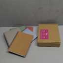 5 Pack 6x8 inch Spiral Journals, Small Notebooks Bulk with 120 Lined Pages for Work, Students, School, Writing (5 Colors Kraft Paper Covers)