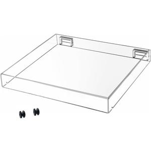 Turntable Dust Cover for Audio AT-LP120XUSB-BK/AT-LP120XBT-USB-T-e-c-h-n-i-c-a, Clear Vinyl Record Player Protection