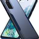 for Galaxy S20 Case,with Screen Protector [Military Grade Drop Tested] Heavy-Duty Tough Rugged Shockproof Protective Case for Samsung Galaxy S20 6.2 inch, Blue