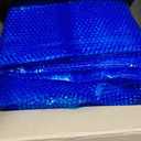 Blue Wave 12-Mil Solar Hot Tub Cover – 7-ft x 8-ft Rectangular Spa Thermal Blanket – Retains Heat, Reduces Evaporation, and Blocks Debris – Durable, Cut-to-Fit Design – Royal Blue