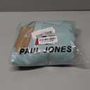 PJ PAUL JONES Polo Shirts for Men Short Sleeve Casual Knit Waffle Texture Polo Golf Shirt (Large, Light Green)