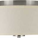Progress Lighting P3696-0930K9 Close-to-Ceiling, Nickel, 6.00x13.00x13.00