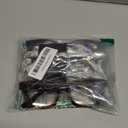 4 Pack Oprah Style Reading Glasses for Women Men Blue Light Blocking Computer Square Metal Spring Readers +1.25