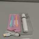 Epilator for Women, 2-in-1 Facial Hair Removal Epilator, Painless Designed Hair Remover with Built-in LED Light for Precision, Smooth Glide Hair Remover for Women Face Lips Chin Peach Fuzz, White