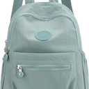 go-done MUKAITE 11L Mini fashion Backpack,Small Nylon Ladies backpacks,Women shopping Backpack(Small size) (Light Green)