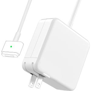 Mac Book Air Charger 45W Magnetic T-Tip Power Adapter for 2012-2017 11 and 13 Inch Models
