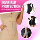 Ab Board Post Surgery Liposuction - Lipo Foam Ab Board, Abdominal Lipo Compression Board for Tummy Tuck & Liposuction Post Surgery Recovery, Tablas Post Operatorias Para Liposuccion(Black) (Black)