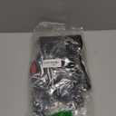 Set of 5 Hair Combs Set Professional Salon Hair Cutting Brushes Sets Salon Hairdressing Styling Tool Mirror And Holder Stand Set Dressing Comb Kits for (Red)