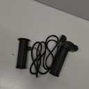 Alomejor 36V  Twist Throttle Grips with LCD Electric Quantity Display EBike Speed Switch Governing Throttle Grips