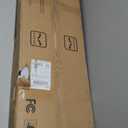 Veken 47.2"27.6" Standing Desk with Storage Drawers, Adjustable Height Computer Table with Monitor Shelf, Home Office Desk for Study, Gaming, Workstation, Brown