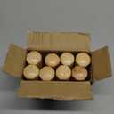 Soccer Table Handles, 5/8 inch Wooden Foosball Handle Grip, 8 Pack (OAK)