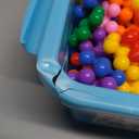 TOMYOU 200 Pieces Building Blocks Kids STEM Toys Educational Discs Sets Interlocking Solid Plastic for Preschool Boys and Girls Aged 3+, Safe Material Creativity