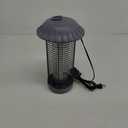 Buzbug LED Bug Zapper Indoor Outdoor, 10 Years Lifespan, 6.5ft Power Cord, IPX4 Waterproof, High-Voltage, Mosquito Zapper, Fruit Fly Mosquito Moth Gnat Trap Killer Zapper -MO008C (Pewter)