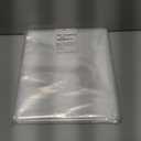 Wowfit 5 CT 45x65 inches Extra Large Clear Plastic Bags Perfect for Car Seat, Luggage, Suitcase, Stroller, Chair, Kids Bike and Attic Storage (3 Mil Flat Bags)