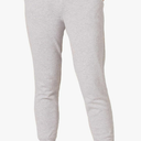 Women's Fleece Jogger Sweatpant (Medium, Light Grey Heather)