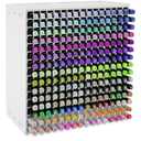 Marker Organizer, 240 Slots Marker Storage Organizer, Marker Holder with Divider Art Marker Rack for Pens Colored Pencils Art Brushes Adjustable Pencil Holder for Desk Organizer