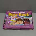 QUOKKA Montessori Busy Book for Toddlers 1-3 - Pre K Kids Learning Activities for Homeschooling - My Preschool Busy Book for Ages 3-5 - 15 Kids Educational Activities 2-4 Years