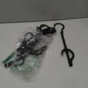 AMKUFO 6 Pack-Closet-Organizers-and-Storage, Magic-Hangers-Space-Saving-for-Clothes, Closer-Organizer-for-Closet-Organization, Space-Saver-Hanger-Organizer-for-Multipurpose, Dorm-Room-Essentials (Black)