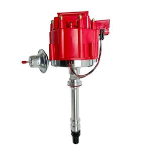 NITOYO 850001R HEI Ignition Distributor with Cap and Rotor Compatible with Chevy GMC 283 305 307 327 350 383 400 small blocks and BBC 396 427 454 big blocks, 7500RPM 65k coil, DD-SBC-HEI-V8