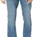 Amazon Essentials Mens Jeans, Slim Fit Stretch, Bootcut - Discontinued Colors (Blue) 34Wx32L