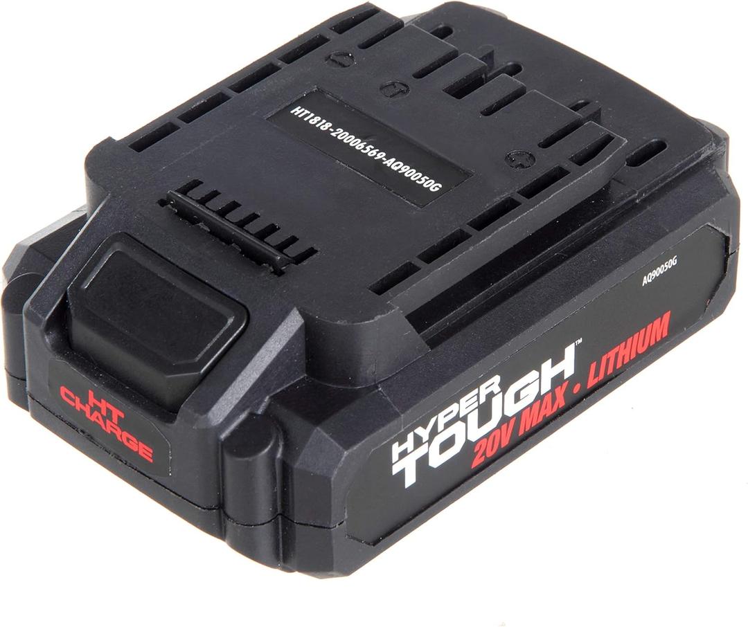 Hyper Tough HT Charge 20-Volt 2.0-Amp Lithium-ion Power Tool Battery, AQ90051G