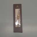 Wearlizer Metal Band Compatible with Samsung Galaxy Watch 7 6 5 4 FE Active 2 40mm 44mm/Watch 6 4 Classic 43mm 47mm 42mm 46mm/Watch 5 Pro 45mm Bands, 20mm Dressy Stainless Steel Chain Strap Women (Rose Gold)